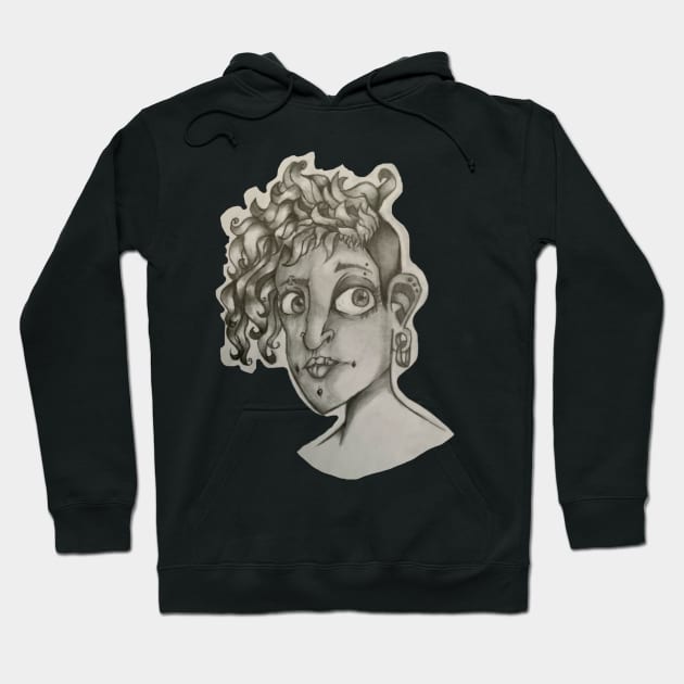 Piercings Are Beautiful Hoodie by Twisted Wonder